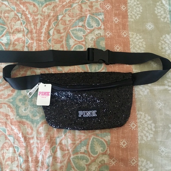 victoria secret fanny pack glitter